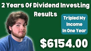 Results From 2 Years Of Dividend Investing [upl. by Nuhsed]