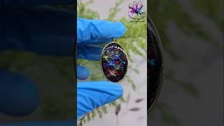 Make Dichroic Pendant with UV Resin jewelrymaking pendant resintutorial [upl. by Karol]