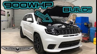 How to make 900whp in a Jeep Trackhawk Part 1 [upl. by Ecienaj]