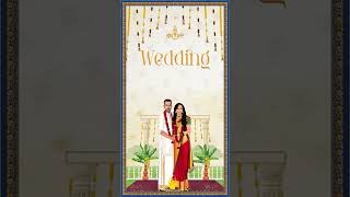 Gujrati Wedding invitation [upl. by Leeth]