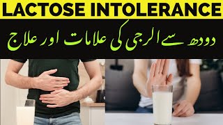 Lactose Intolerance Symptoms amp Treatment in UrduHindi Bloating Pait ma gas ka ilaj [upl. by Olinde896]