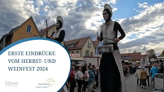 Erste Eindrücke vom Herbst und Weinfest 2024 [upl. by Beltran]