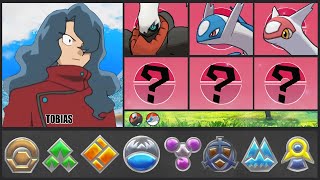 Tobias Pokemon Team Tobas Full Team [upl. by Kayne]