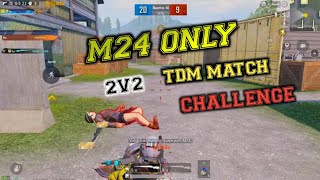 M24😱😱2V2 TDM match room challengepubg mobile bgmi subscribemy youtube channel [upl. by Nuahc]