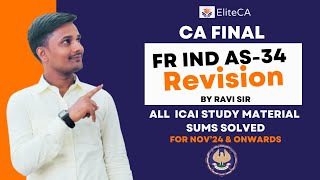 IND AS 34 Interim Financial Reporting  FR CA Final  ICAI Study Material  Revision  Nov 2024 [upl. by Intirb]