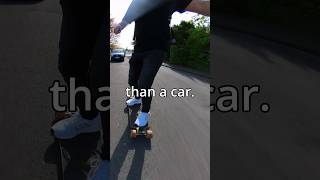 Longboard vs Car  What is more efficient longboard ldp money [upl. by Aizirtap821]