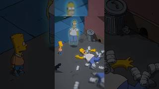 Homer is dead 💀 shorts simpsons [upl. by Mendez]