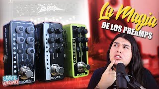 LA MAGIA DE LOS PREAMPLIFICADORES  Mooer Preamps  Eddie Warboy [upl. by Dominique]