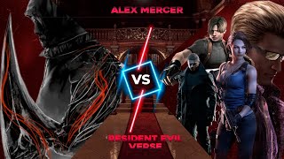 Alex Mercer Vs Resident Evil Verse  Battle [upl. by Nadirehs]