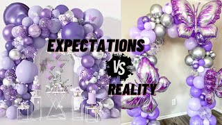 BALLOON GARLAND EXPECTATIONS VS REALITY  TUTORIAL  Temu [upl. by Anett]