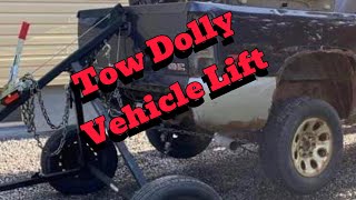 Tow Dolly Car Bumper Lift scrapyard diyautorepair towdolly [upl. by Nodnek]