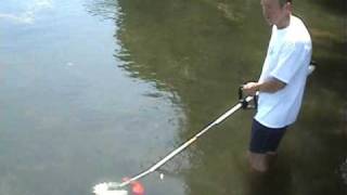 Aquatic Vegetation Groomer AVG Pond Lake Weed Cutter [upl. by Gudrun]