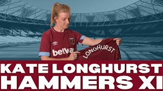 KATE LONGHURST  MY HAMMERS XI REWIND  WEST HAM NETWORK [upl. by Appilihp]