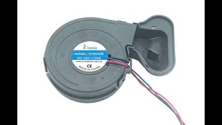 Hi teachfan HT8020 808020mm for car ventilation seat [upl. by Hen836]