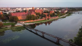 Malbork Castle  Drone view  2024 [upl. by Sucul]