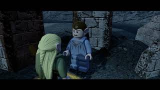 LEGO Lord of the Rings 100 Overworld Guide 3  Minas Morgul All Collectibles [upl. by Aizatsana]