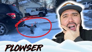 Plowser  BudgetFriendly Snow Plow ❄️🚗  Unmatched Snow Removal  Exclusive Discount 🌟 [upl. by Jari]