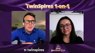 TwinSpires Breeders Cup 1on1 with Charlie Applebys assistant trainer Tom Hemsley [upl. by Zul]