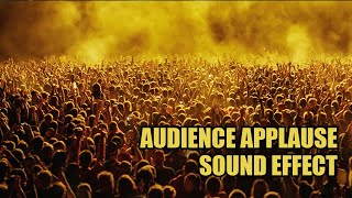 Audience Applause Sound Effect 👏 Crowd Cheering [upl. by Enyawal]