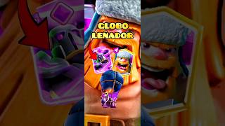 GLOBO LEÑADOR NO PUEDEN CONTRA MI MAZO 😈🔥clashroyale shorts [upl. by Combs917]