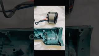 Makita DGA508 18V 125mm Angle Grinder… Replace Electronic Controller amp Stator [upl. by Sioled900]