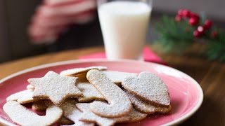 Como hacer galletas de Navidad receta [upl. by Hcib799]