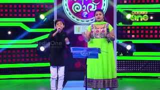 Pathinalam Ravu Season2 Epi73 Part2 Adil singing with Liji in 5th stage Duet song round [upl. by Nerhe690]