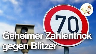 Geheimer Zahlentrick überlistet jeden Blitzer Postillon24 [upl. by Yran946]