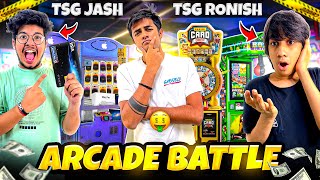 Tsg Jash 🆚 Tsg Ronish  Arcade Battle🎰  Who Wins 10000 Credit💳  Best Arcade Player 😮  Mann Vlogs [upl. by Goles898]