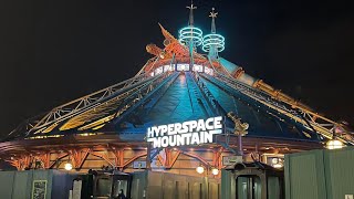 Star Wars Hyperspace Mountain at Disneyland Paris [upl. by Eanahc]