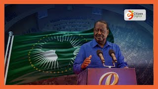 Raila Odinga afafanua mipango yake ya AUC jijini Addis Ababa [upl. by Nerhe]