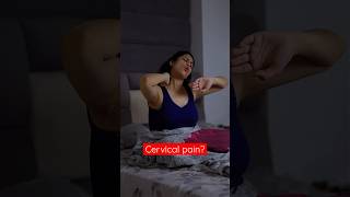 Do these exercises for cervical pain in morning  fitness health fit weightloss diet gym [upl. by Aynek]