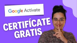 📣 Google Actívate  Los mejores CURSOS ONLINE GRATUITOS con CERTIFICADO 2023 ✅ [upl. by Risa]