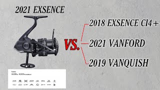 2021 SHIMANO Exsence  Review and Comparison [upl. by Opiak]