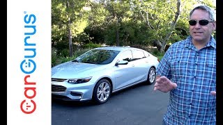 2017 Chevrolet Malibu  CarGurus Test Drive Review [upl. by Oterol]