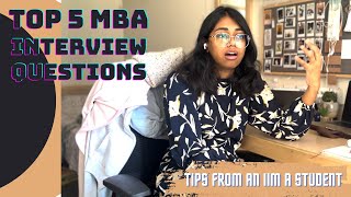 Top 5 BSchool interview Questions [upl. by Hoeve]