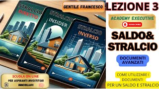 Saldo e stralcio immobiliare Come utilizzare i documenti per investire [upl. by Ardnot270]