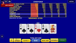 Video Poker by Pokerist gameplay [upl. by Nagey143]