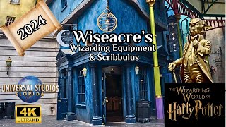 Wiseacres wizarding equipment I Scribbulus I Diagon Alley I Full Tour I Universal Orlando Resort [upl. by Cannell]