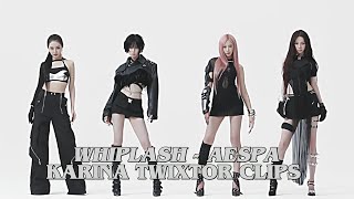 AESPA  quotWHIPLASHquot KARINA TWIXTOR CLIPS  4K TWIXTOR  FLWERENE [upl. by Web107]