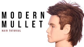 Modern Mullet Haircut Tutorial  TheSalonGuy [upl. by Alon]