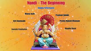 Grand Ganeshotsav  Nandi Singing Performance [upl. by Konrad]