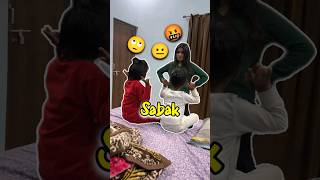 Baccho ko Sabak Sikha Diya 🙄😡 Day 391 minivlog ashortaday tranding shorts [upl. by Ayifa346]