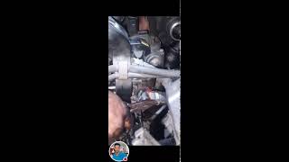 Installing ECT engine coolant temperature and other hose of EGR and radiator hose [upl. by Carlene]