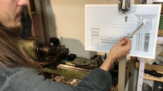 Speculating on how to repair the damaged lathe ways [upl. by Annaet]