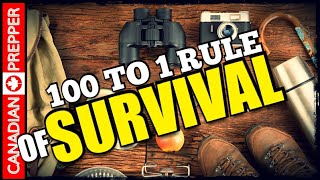 The 100 to 1 Rule of Grid Down Survival [upl. by Nohsal106]