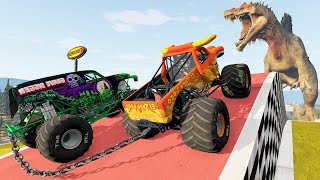 BeamNG Crazy Car Crashes and Jumps LIVE 20  Random Vehicles Total Destruction  Griffs Garage [upl. by Wichman]