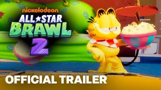 Nickelodeon AllStar Brawl 2  Official Garfield Gameplay Spotlight Trailer [upl. by Dimmick361]