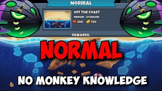 BTD6 Lych Tutorial on Normal  No Monkey Knowledge  on Off The Coast [upl. by Ttirb645]