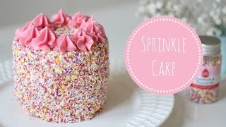 Bake it Beautiful  Sprinkles Cake [upl. by Elleiram118]